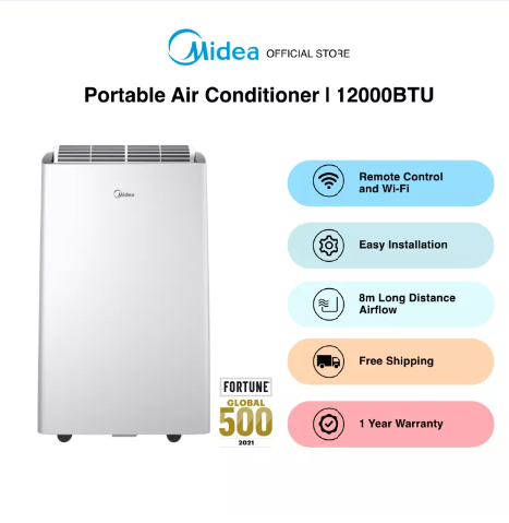[Bulky] Midea MPPT-12CRN7 Portable Air Conditioner, 12000BTU